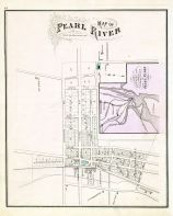 Pearl River Map, Rockland County 1876